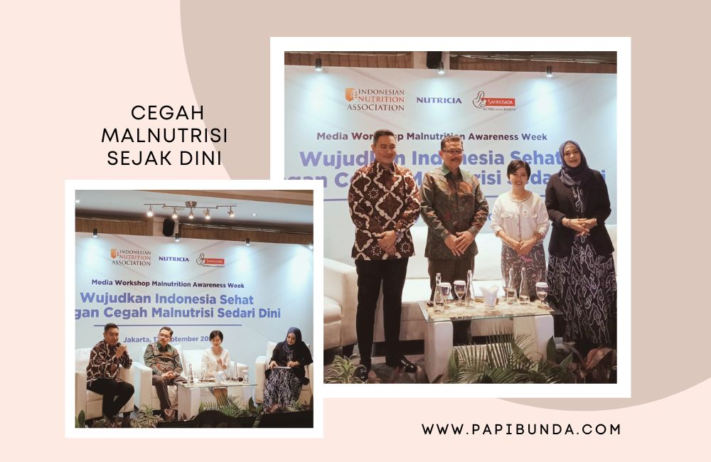 Cegah Malnutrisi Sejak Dini Lewat Asupan Gizi Seimbang Bersama Perhimpunan Nutrisi Indonesia (INA) Dan Didukung Nutricia Sarihusada