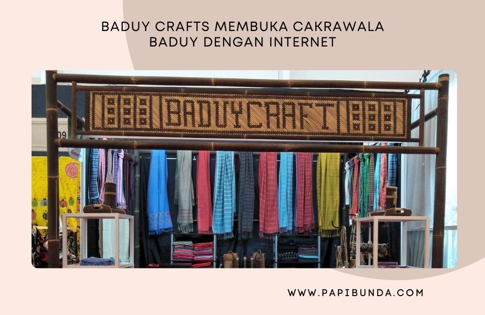 Baduy Crafts Membuka Cakrawala Baduy Dengan Internet